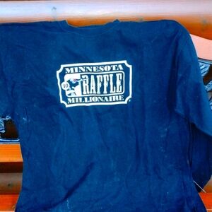 Minnesota Raffle Millionaire LOON Long Sleeve T-Shirt Sz L Lottery